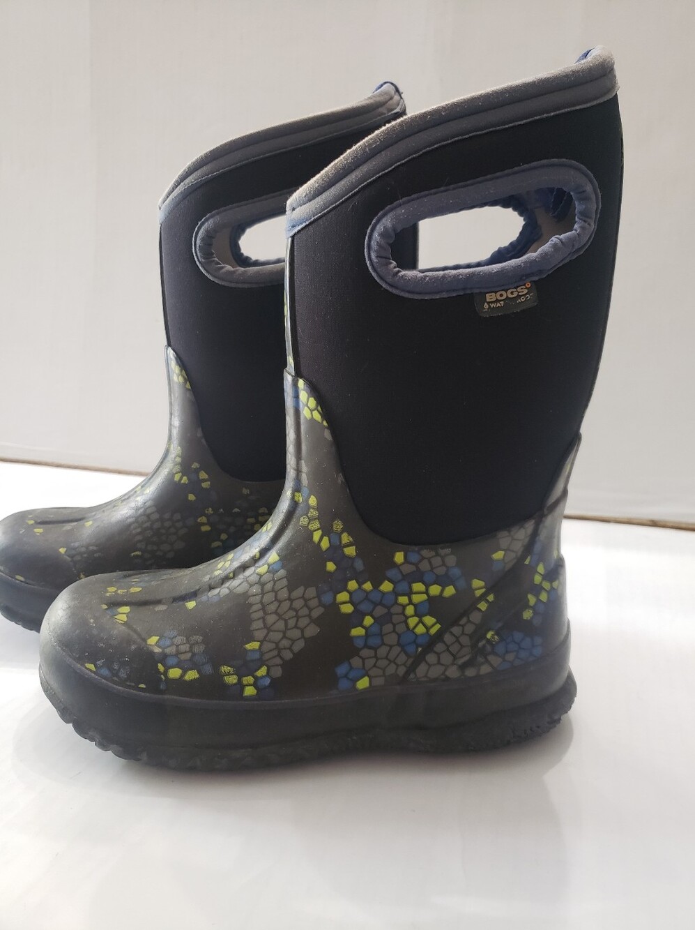 Bogs Kids' Classic Axel Insulated Waterproof Boots 72155 Boys Size 13 Used
